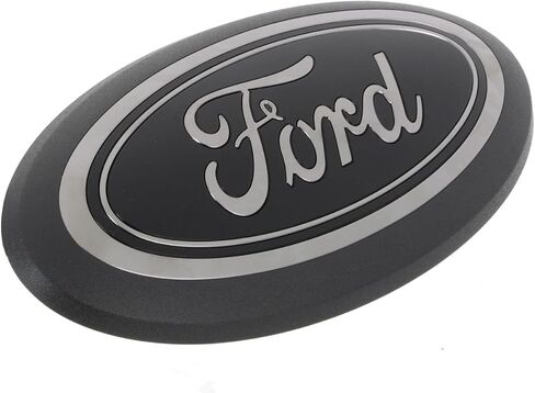 Ford New OEM 2018-2023 متوافق مع F-150 No Camera Grille الخلفية المتوافقة مع شعارات الباب الخلفي الأسود ، M-1447-F15B in Saudi Arabia