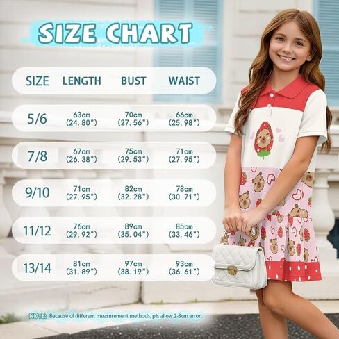 Girls Golf Dresses Short Sleeve Tennis Dress with Pleated Skirt Knee Length Athletic Dress Tennis Outfits in Saudi Arabia