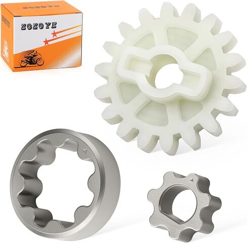 Oil Pump Driven Gear & Oil Pump Rotor Set For Honda CRF250 R/X 2004-2017 15133-KRN-670 in Saudi Arabia