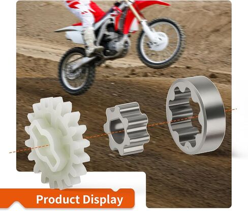 Oil Pump Driven Gear & Oil Pump Rotor Set For Honda CRF250 R/X 2004-2017 15133-KRN-670 in Saudi Arabia