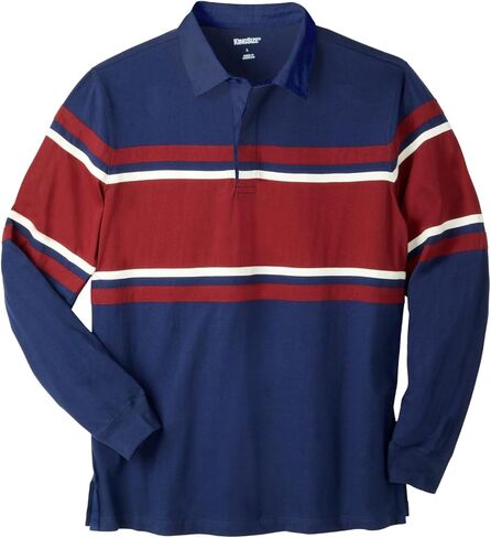 قميص الرجبي الرجالي الكبير والطويل بأكمام طويلة من KingSize in Kuwait