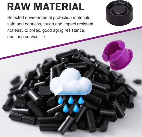 Downhill 2 PCS 141607 Gear Shift Cable Bushing Repair Kit, Transmission Gear Shift Linkage Bushing Replace OE# 19316524, Compatible with Chevrolet,Mitsubishi, Nissan,Jeep,Ma-zda (Black & Purple) in Saudi Arabia
