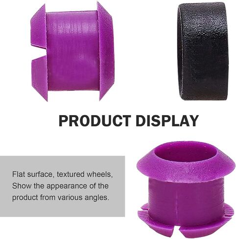 Downhill 2 PCS 141607 Gear Shift Cable Bushing Repair Kit, Transmission Gear Shift Linkage Bushing Replace OE# 19316524, Compatible with Chevrolet,Mitsubishi, Nissan,Jeep,Ma-zda (Black & Purple) in Saudi Arabia