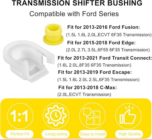 DG9Z-7S004-A CABLE SHIFTER CABHING مع CAP ، KV6Z-7K340-A CABLE CABLE CABLING FOR FORD EDGE 2015-2018 ، Fusion 2013-2016 ، Escape 2013-2019 ، Transit Connect 2013-2021 ، C-MAX 2013-2018. in Kuwait