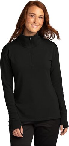 SPORT-TEK Women's Sport-Wick Flex Fleece Quarter Zip in Saudi Arabia