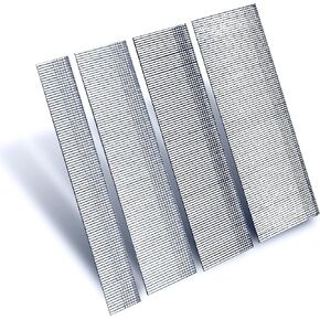 18 Gauge Brad Nails 4 Sizes (2",1-1/2",1-1/4",3/4") Galvanized 18 GA Nail Gun Nails Assorted and Small Finishing Nails for Pneumatic, Electric Brad Nailer (Assembly 1000)