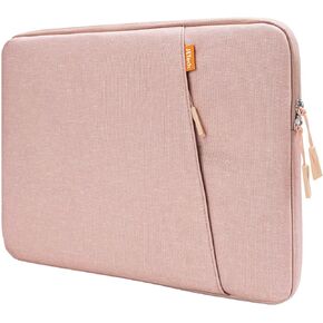 JETech Laptop Sleeve for 14-Inch MacBook Air/Pro, MacBook Pro M4 / M3 / M2 / M1 2021-2024, Waterproof Bag Case with Pocket, Compatible with 14 Inch Notebook (Light Purple)