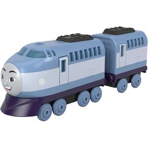 Thomas & Friends Fisher-Price die-cast Push-Along Kenji Toy Train Engine for Preschool Kids Ages 3+