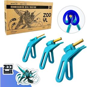 Professional Hydraulic Cylinder Seal Installation Tools Kit, Upgrade Repair Process with Large Handle Design & Anti-Slip Feature, Twister Seal to Ω-shape, 3 PCS Unique Seal Twister Tool Set
