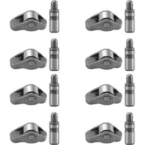 8 Pcs 12565203 Rocker Arm and Lifter Kit For Buick Regal, Cadillac CT6, Chevy Camaro Impala Malibu Colorado, GMC Canyon, Oldsmobile, Pontiac G5 G6, Saturn 24100005 1.9/2.0/2.2/2.4/2.5/4.6L
