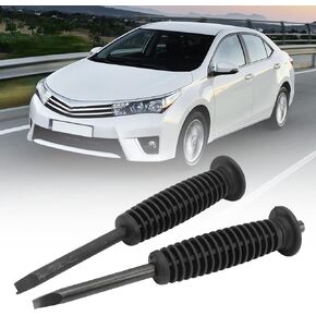 Drive Axle Nut Remover, 2PCS Drive Axle Nut Installer and Remover Tool Nut Steel Removal Tool Black Replacement for ES