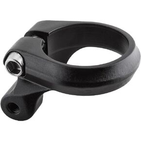 Sunlite Bicycle Rack Seat Clamp, 34.9mm, Black