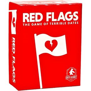 Red Flags: The Game of Terrible Dates | Funny Card Game/Party Game for Adults, 3-10 Players | by Jack Dire, Creator of Superfight