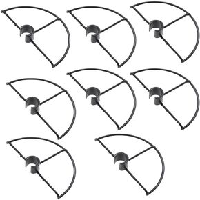 Propeller Protector, 8 Pcs Propeller Props, Used for Quadcopter, Remote Control Aircraft Propeller Protective Cover, Hollow Cup Motor Accessories.
