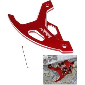 Motorcycle Rear Brake Disc Guard CNC Compatible To XR650L XR 650L 1993-2017 XR400R XR 400R 1996-2004 XR250R XR 2520R 1989-2004 XR600R XR 600R 1991-2000 Dirt Bike Red