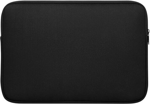Targus Bonafide Sleeve Modern Style with Durable Water-Resistant College School Case fit up to 15.6-Inch Laptop/Notebook, Black (TBS928GL) in Saudi Arabia