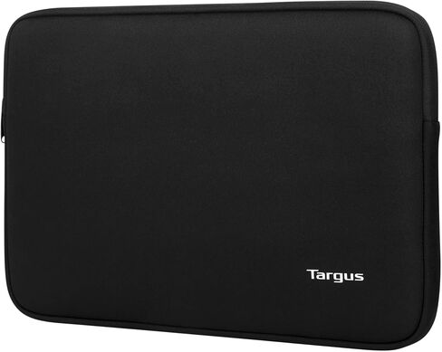 Targus Bonafide Sleeve Modern Style with Durable Water-Resistant College School Case fit up to 15.6-Inch Laptop/Notebook, Black (TBS928GL) in Saudi Arabia