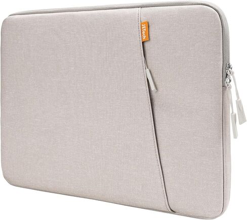 حقيبة كمبيوتر محمول JETech لجهاز MacBook Air/Pro مقاس 13.3 بوصة، وMacBook Pro 14 بوصة 2021 M1، وكمبيوتر محمول مقاس 13-13.6 بوصة، وحقيبة مقاومة للماء والصدمات مع جيب ملحق (Starlight) in Saudi Arabia