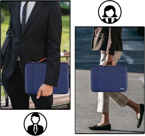 Ferkurn Laptop Case Bag Chromebook Case Sleeve for MacBook Air/Pro, Dell Inspiron, ASUS Zenbook, HP Pavilion, Lenovo IdeaPad, Samsung Chromebook, Acer, Computer Carrying Bag Cover, Blue, 11 Inch in Saudi Arabia