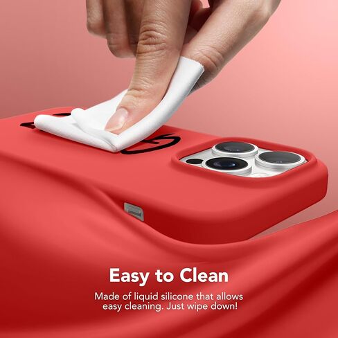 حافظة مغناطيسية لهاتف iPhone 13 Pro، متوافقة مع MagSafe، [واقي شاشة + حماية للكاميرا]، حافظة هاتف نحيفة من السيليكون السائل المقاوم للصدمات مقاس 6.1 بوصة، بطانة ناعمة من الألياف الدقيقة المضادة للخدش، أخضر كالكي in Kuwait