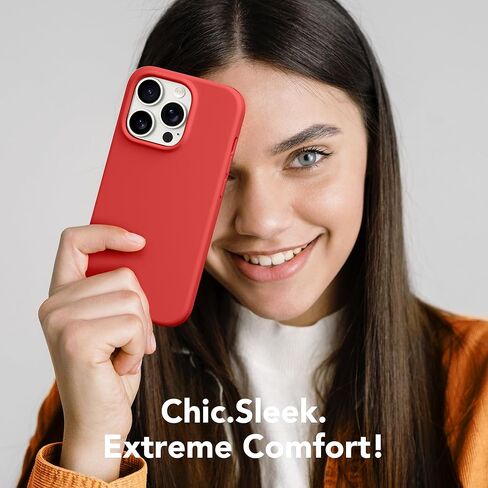 حافظة مغناطيسية لهاتف iPhone 13 Pro، متوافقة مع MagSafe، [واقي شاشة + حماية للكاميرا]، حافظة هاتف نحيفة من السيليكون السائل المقاوم للصدمات مقاس 6.1 بوصة، بطانة ناعمة من الألياف الدقيقة المضادة للخدش، أخضر كالكي in Kuwait