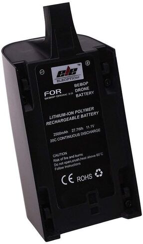 TOPCHANCES 11.1V 2500mAh High Capacity Upgrade Replacement Battery for Parrot Bebop Drone (AR Drone 3.0) Quadcopter Parts in Kuwait