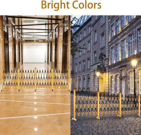 حاجز قابل للتوسيع مع عجلات، حاجز أمان مرن بطول 16 قدمًا، سياج مروري قابل للسحب، بوابة أمان خارجية قابلة للطي لبناء الطرق، التحكم في حركة المرور، المرآب in Kuwait