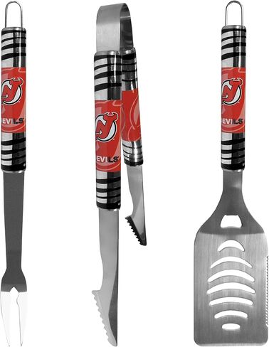 NHL Siskiyou Sports Fan Shop New Jersey Devils Tailgater BBQ Set 3 piece Team Color in Saudi Arabia