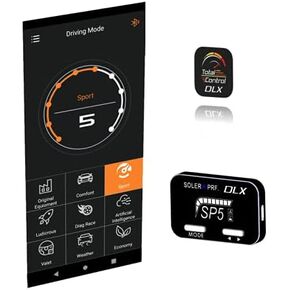 DLX525 BT Throttle Controller for Corvette 8 (2020+), SE0525-TC, Black Anodized, 2Inx1.25Inx.25In in Saudi Arabia