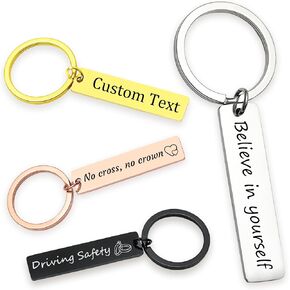 Custom Stainless Steel Keychain,Personalized Name Keychains for Men Women,Gift for Birthdays,Anniversaries Christmas in Saudi Arabia