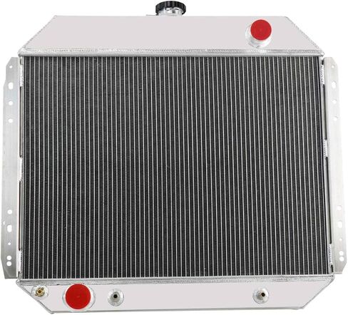 4 Row Core Aluminum Radiator Compatible with 1966-1979 Ford F100 F150 F250 F350 Pickup Truck Bronco L6 V8 Engines in Saudi Arabia