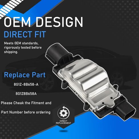 Engine Radiator Cooling Fan Control Module Compatible with 2008-2012 Ford Lincoln MKS MKZ Taurus Fusion 2010-2012 Mercury Milan Sable Replaces 8G1Z-8B658-A 8G1Z8B658A in Saudi Arabia