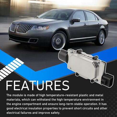 Engine Radiator Cooling Fan Control Module Compatible with 2008-2012 Ford Lincoln MKS MKZ Taurus Fusion 2010-2012 Mercury Milan Sable Replaces 8G1Z-8B658-A 8G1Z8B658A in Saudi Arabia
