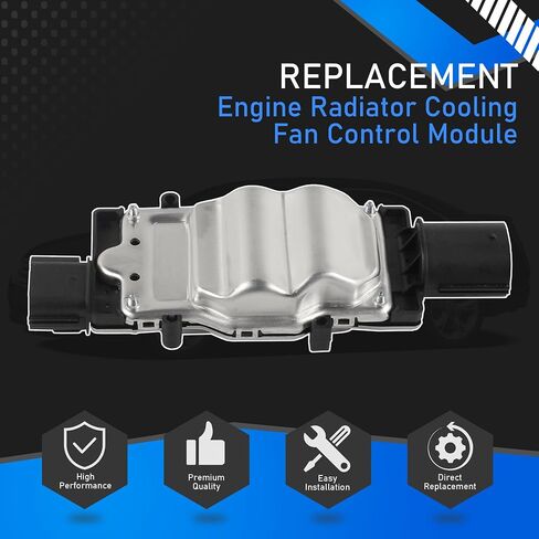 Engine Radiator Cooling Fan Control Module Compatible with 2008-2012 Ford Lincoln MKS MKZ Taurus Fusion 2010-2012 Mercury Milan Sable Replaces 8G1Z-8B658-A 8G1Z8B658A in Saudi Arabia