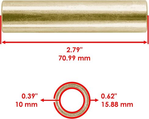 Caltric 2x Pivot Shaft 70.99mm 15.88OD متوافق مع Polaris Ranger XP 1000 2017 2018 in Saudi Arabia