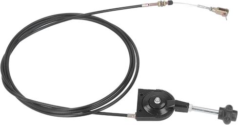 Excavator Manual Throttle Cable Controller 4m Stainless Steel Throttle Motor Control Cable for Agitating Lorry,Quick Response PU Sheath Throttle Controller Motor Cable Powersports in Kuwait