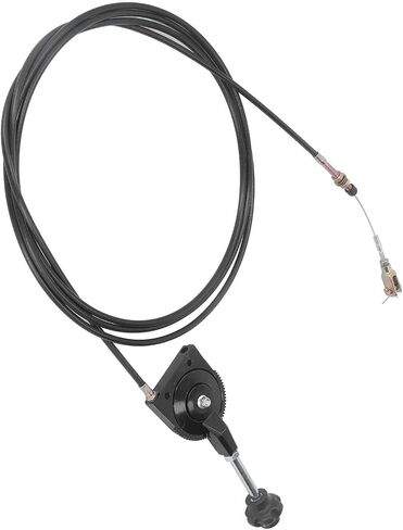 Excavator Manual Throttle Cable Controller 4m Stainless Steel Throttle Motor Control Cable for Agitating Lorry,Quick Response PU Sheath Throttle Controller Motor Cable Powersports in Kuwait