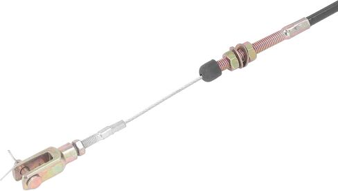 Excavator Manual Throttle Cable Controller 4m Stainless Steel Throttle Motor Control Cable for Agitating Lorry,Quick Response PU Sheath Throttle Controller Motor Cable Powersports in Kuwait