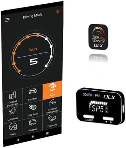 DLX525 BT Throttle Controller for Corvette 8 (2020+) ، SE0525-TC ، Black Anodized ، 2inx1.25inx.25in in Saudi Arabia