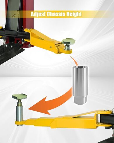 Stack Truck Adapter Kit Fit for Challenger Lift CL9 CL10 E10 VS10 X10 SA10x 10K 12K 2-Post Inground Car Lifts Replace 10315,Includes 4PC 3" and 2PC 6" Stack Adapters with Organizer 2-3/8" Pin Dia in Saudi Arabia