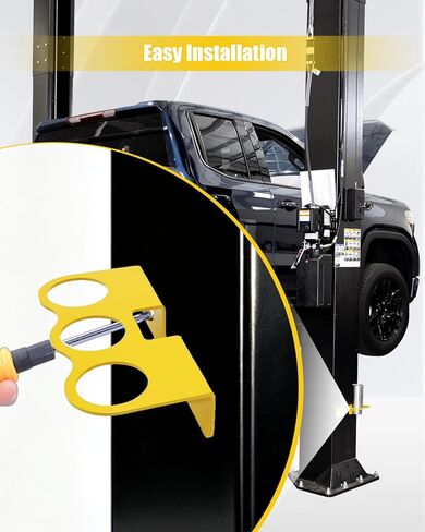 Stack Truck Adapter Kit Fit for Challenger Lift CL9 CL10 E10 VS10 X10 SA10x 10K 12K 2-Post Inground Car Lifts Replace 10315,Includes 4PC 3" and 2PC 6" Stack Adapters with Organizer 2-3/8" Pin Dia in Saudi Arabia