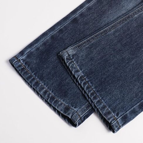 Girls' Wide Waistband Wide Leg Jeans Mid Waist Fashion Design Jeans Adjustable Waistband in Saudi Arabia