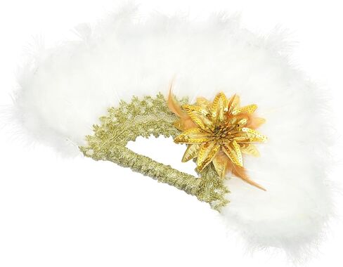 jojofuny Wedding Plume Fan for Women Unique Handheld Fan for Bridal Parties Stage Performances Photography Props for Weddings Celebrations in Saudi Arabia