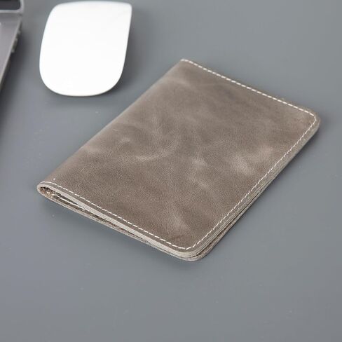حامل جواز سفر شارلستون الجلدي - محفظة السفر للرجال والنساء - غطاء جواز سفر حظر RFID مع فتحات البطاقات - حالة جواز سفر جلدي أصلي (مضاد تان) in Kuwait