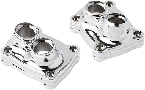 Pushrod Cover Lifter Block Cover For Harley Twin Cam Street Glide Road King Electra Glide Tri Ultra Dyna Fit Street Bob Softail Fatboy 99-17 (Touring 17-23 Softail 18-23 (Black)) in Kuwait