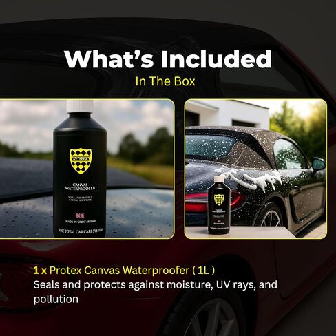 Protex World Convertible Soft Top Canvas Waterproofer 500 Milliliter - Seals and Protects in Saudi Arabia