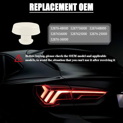2pcs الفرامل بداول توقف وسادة الاستبدال OEM 32876-4B000/3287636000 ، سدادة مفتاح الفرامل العملي متوافق مع Hyundai/KIA ، سدادة مفتاح الضوء الفرامل المهنية in Saudi Arabia