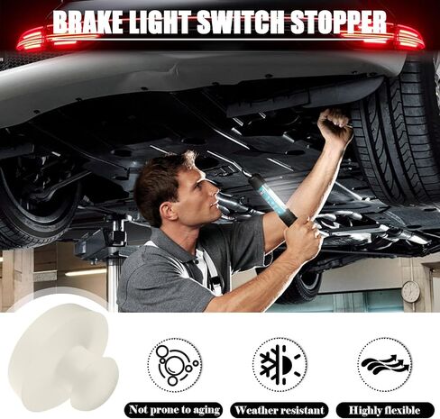 2pcs الفرامل بداول توقف وسادة الاستبدال OEM 32876-4B000/3287636000 ، سدادة مفتاح الفرامل العملي متوافق مع Hyundai/KIA ، سدادة مفتاح الضوء الفرامل المهنية in Saudi Arabia