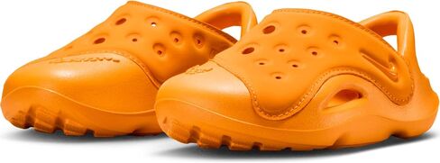 Nike Aqua Swoosh Baby/Toddler Sandals (FN0875-800, Orange Peel/Picante Red/Orange Peel) in Saudi Arabia