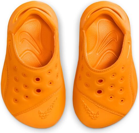 Nike Aqua Swoosh Baby/Toddler Sandals (FN0875-800, Orange Peel/Picante Red/Orange Peel) in Saudi Arabia